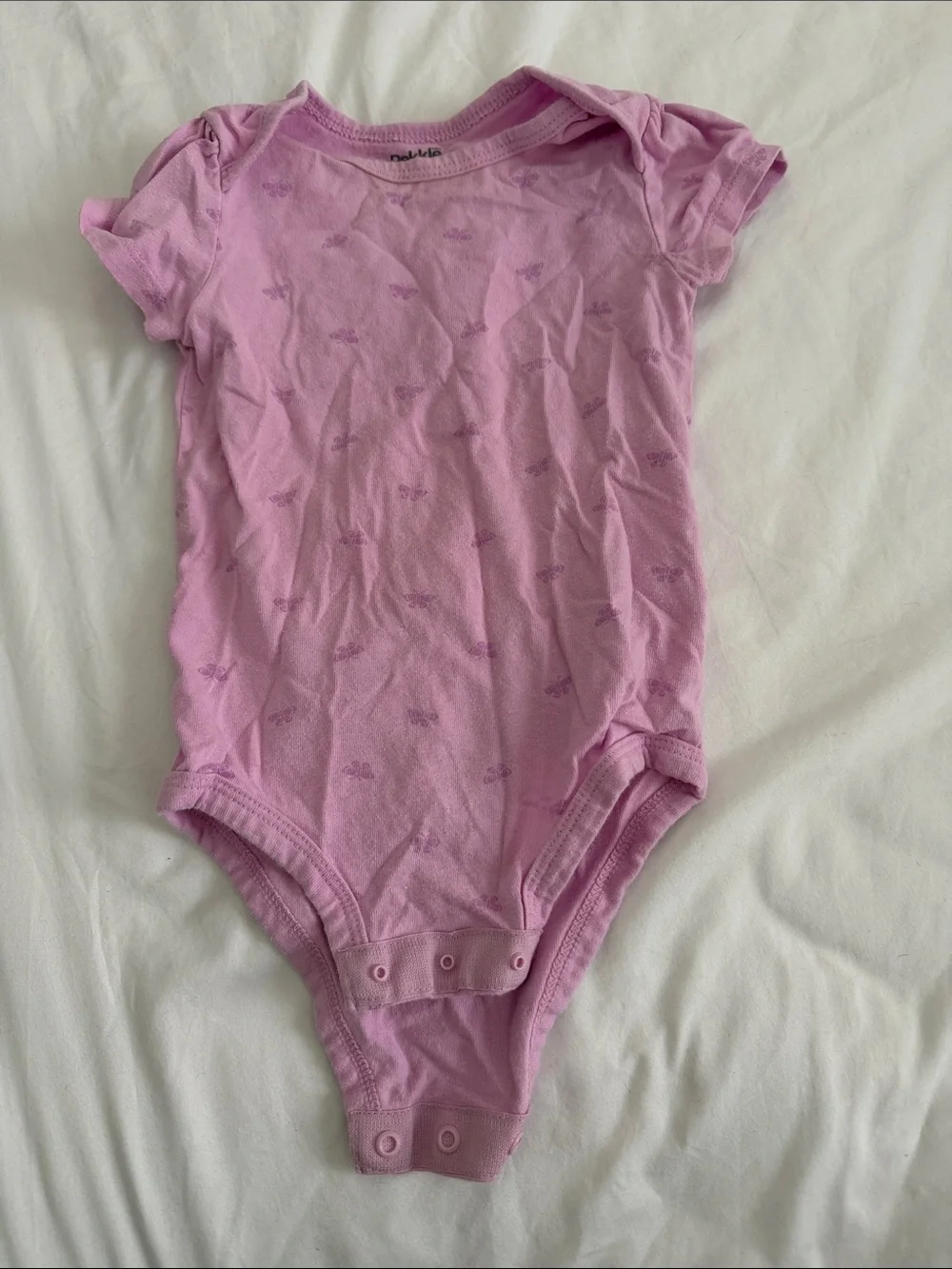 Baby Floral Butterfly Romper with Tee 9-12months